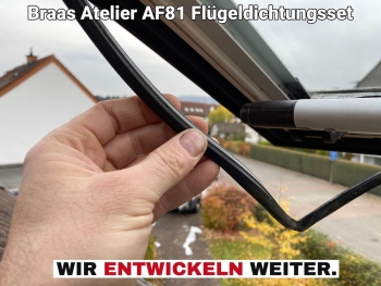 50 Meter-Rolle - Braas AF 81 Flügeldichtung Schlauch