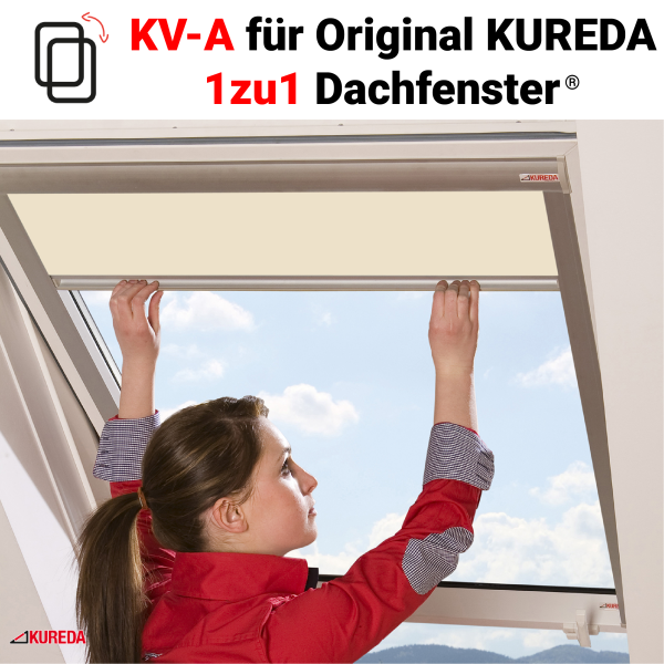 Verdunkelungsrollo für 1zu1 Alte VELUX 2000-2013 z.B.: C02 - (KV-A)