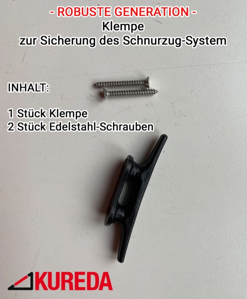 Klempe zur Sicherung des Schnurzug-System für KN-S