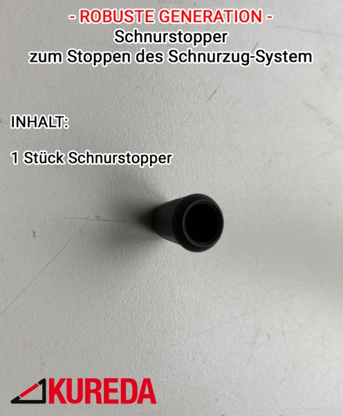 Schnurstopper zum Stoppen des Schnurzug-System für KN-S