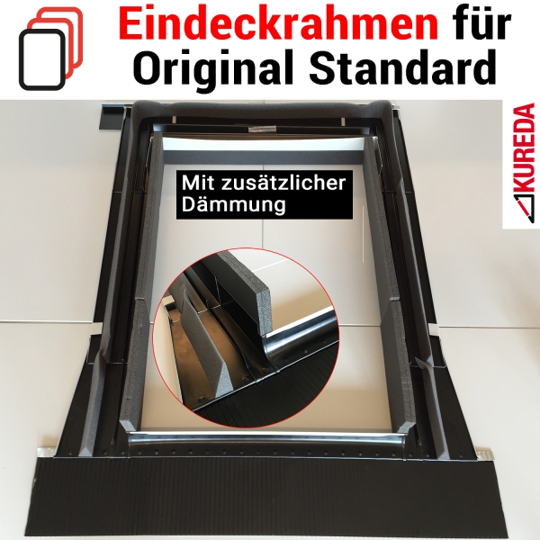 Eindeckrahmen Dämmung für Standardgrößen (AED-S)