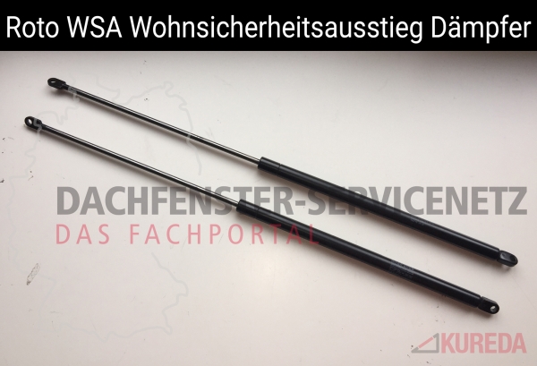 Roto Dachfenster WSA Wohnsicherheits­ausstieg Dämpfer-Set