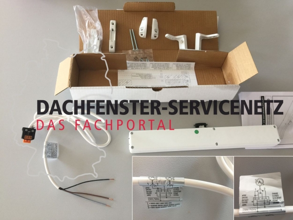 Dachfenster Kettenmotor 230 Volt - Universal