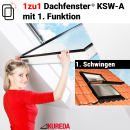 1zu1 Dachfenster® für Alte VELUX 2000-2013 z.B.: C02 mit Schwingfunktion